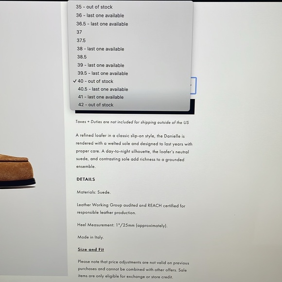 🆕EMME PARSONS Danielle Fawn Suede Loafer - Picture 6 of 16